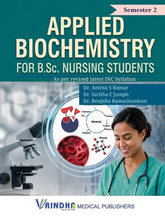 Applied Biochemistry For B.Sc. Nursing Students 2026 first edition